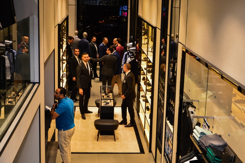 Opening Of Hugo Boss